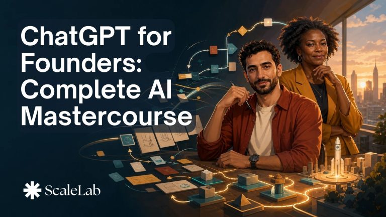 ChatGPT for Founders: The Complete AI Mastercourse